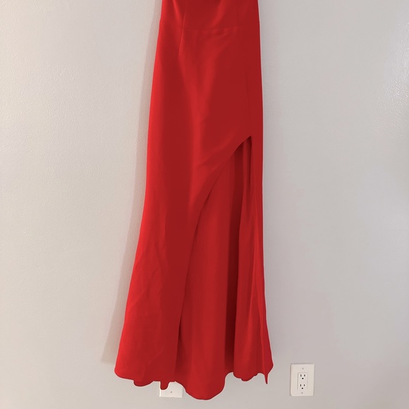 Xcaret red dress used one time like new size 2 - Picture 5 of 13